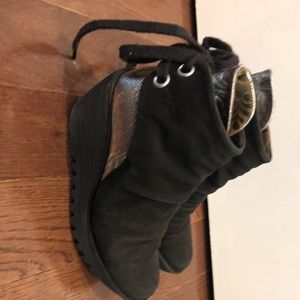 Fly London suede boots size 35 (US 5).